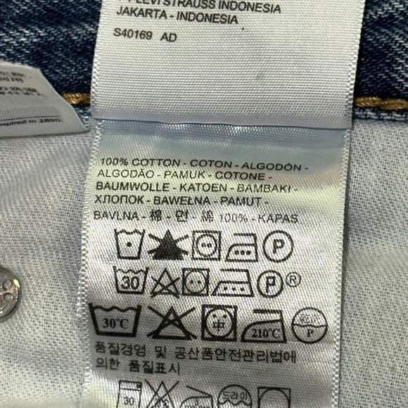 Levi’s 550 Five Pocket Straight Leg Jeans 42/30 - Picture 6 of 6